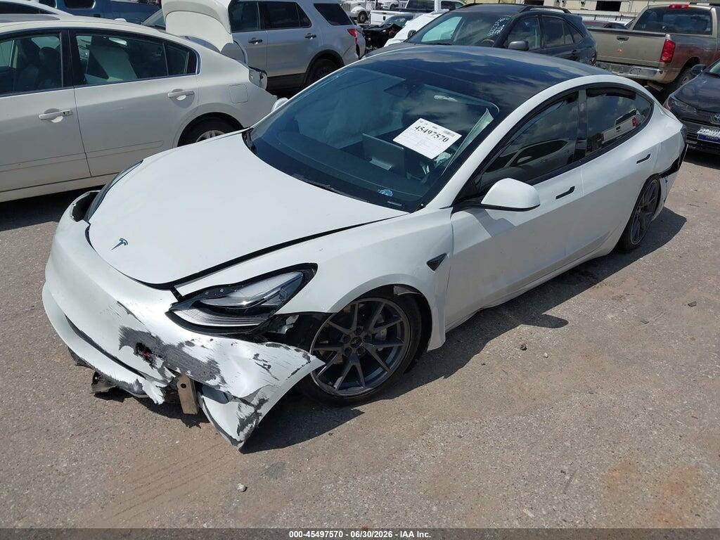 5YJ3E1EA4PF490475 2023 TESLA MODEL 3 photo no. 2