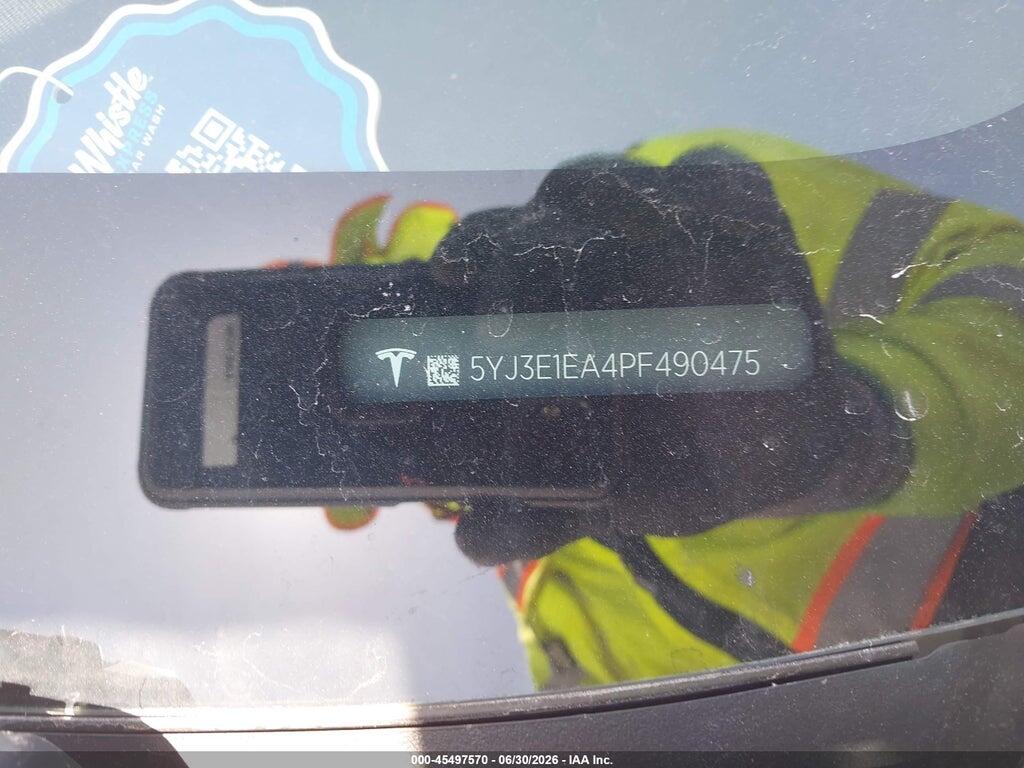 5YJ3E1EA4PF490475 2023 TESLA MODEL 3 photo no. 9