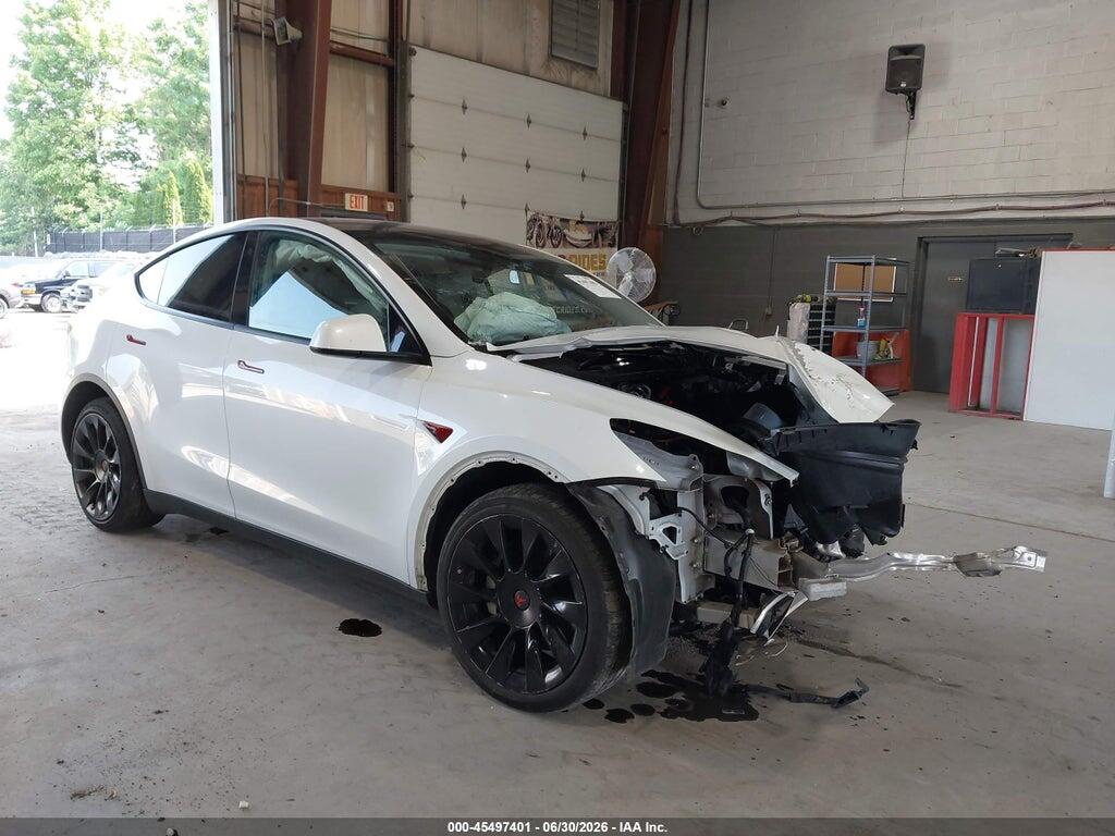 7SAYGDEEXNF385654 2022 TESLA MODEL Y photo no. 1