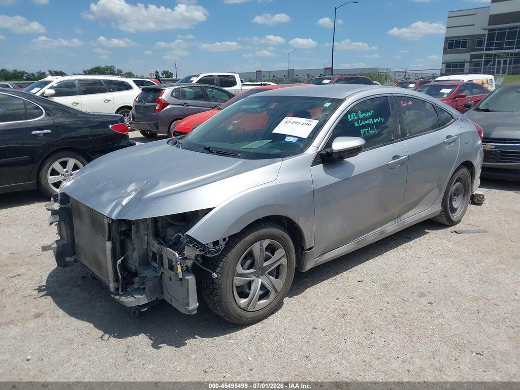 19XFC2F51JE003787 2018 HONDA CIVIC photo no. 2