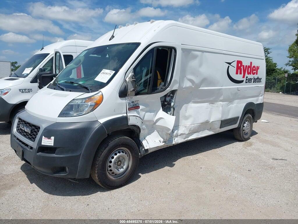 3C6LRVDG5NE115982 2022 RAM PROMASTER 2500 photo no. 2