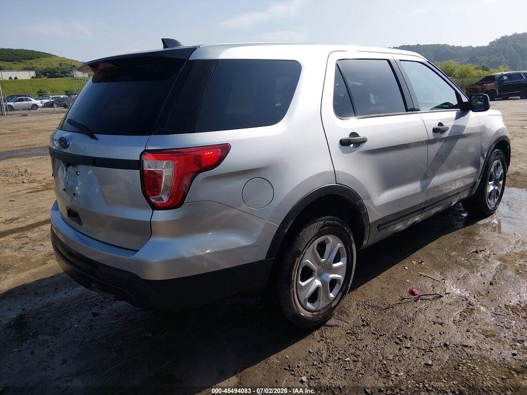 1FM5K8AR7GGA02076 2016 FORD UTILITY POLICE INTERCEPTOR photo no. 4