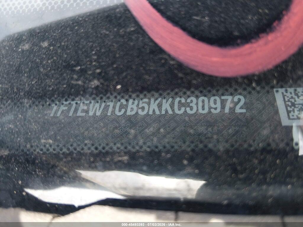 1FTEW1CB5KKC30972 2019 FORD F-150 photo no. 9