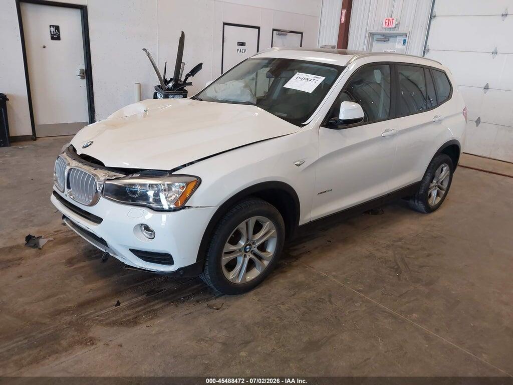 5UXWX7C55H0S19374 2017 BMW X3 photo no. 2