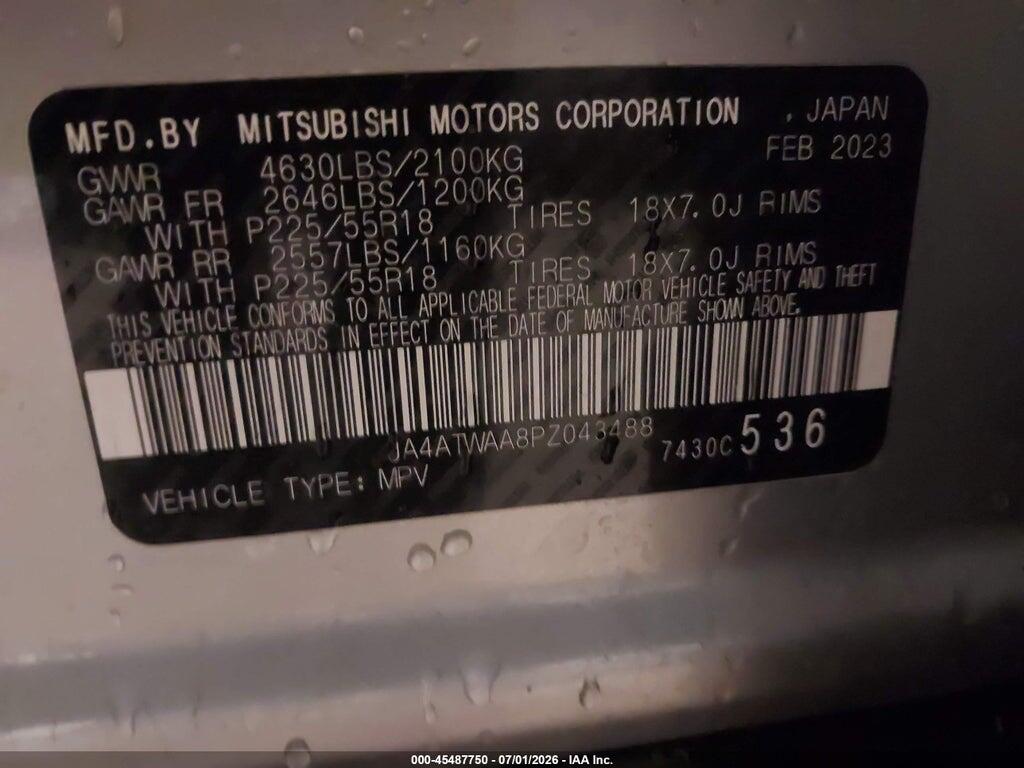 JA4ATWAA8PZ043488 2023 MITSUBISHI ECLIPSE CROSS photo no. 9
