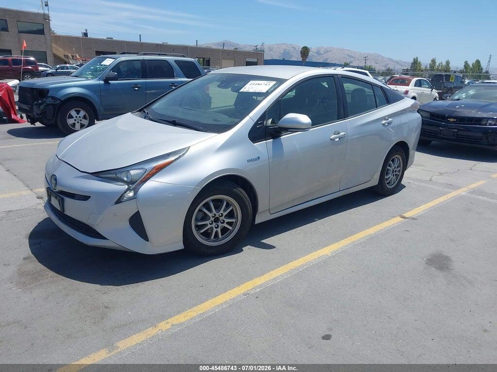 JTDKARFU3J3067132 2018 TOYOTA PRIUS photo no. 2
