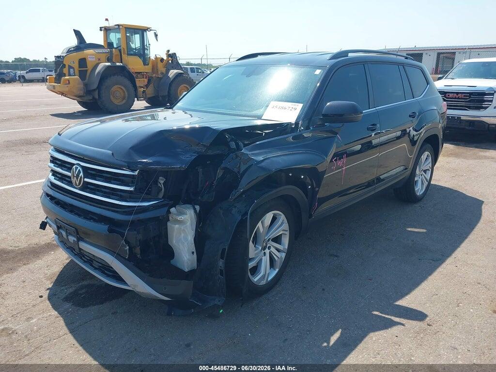 1V2HR2CAXMC605039 2021 VOLKSWAGEN ATLAS photo no. 2