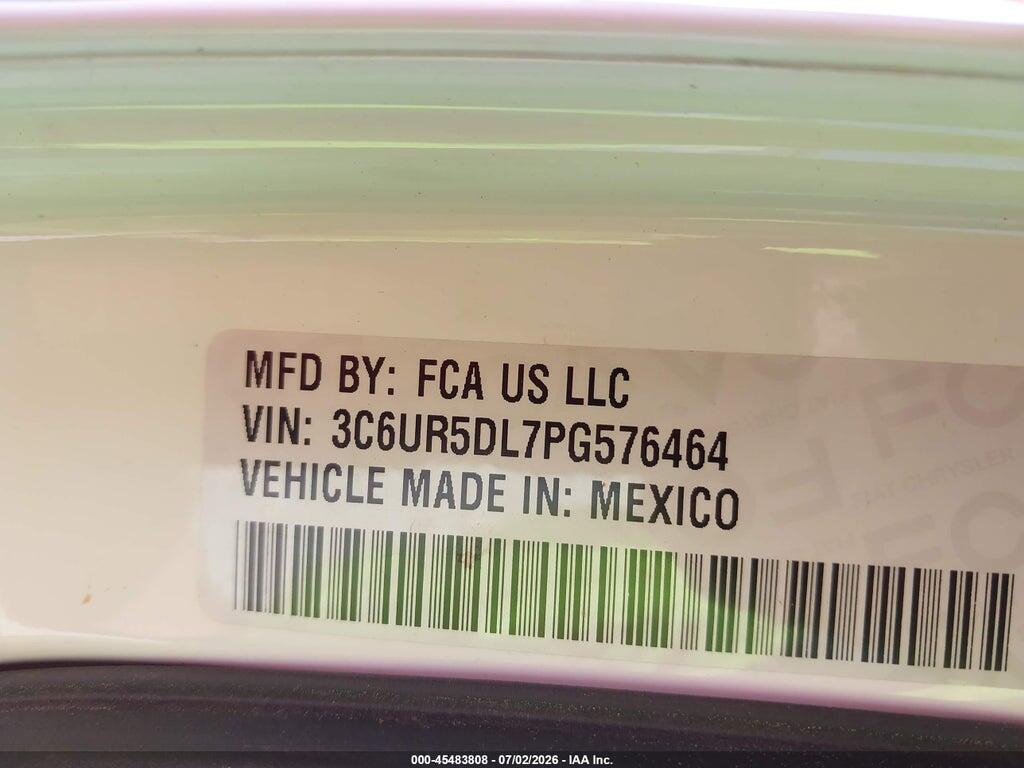 3C6UR5DL7PG576464 2023 RAM 2500 photo no. 9