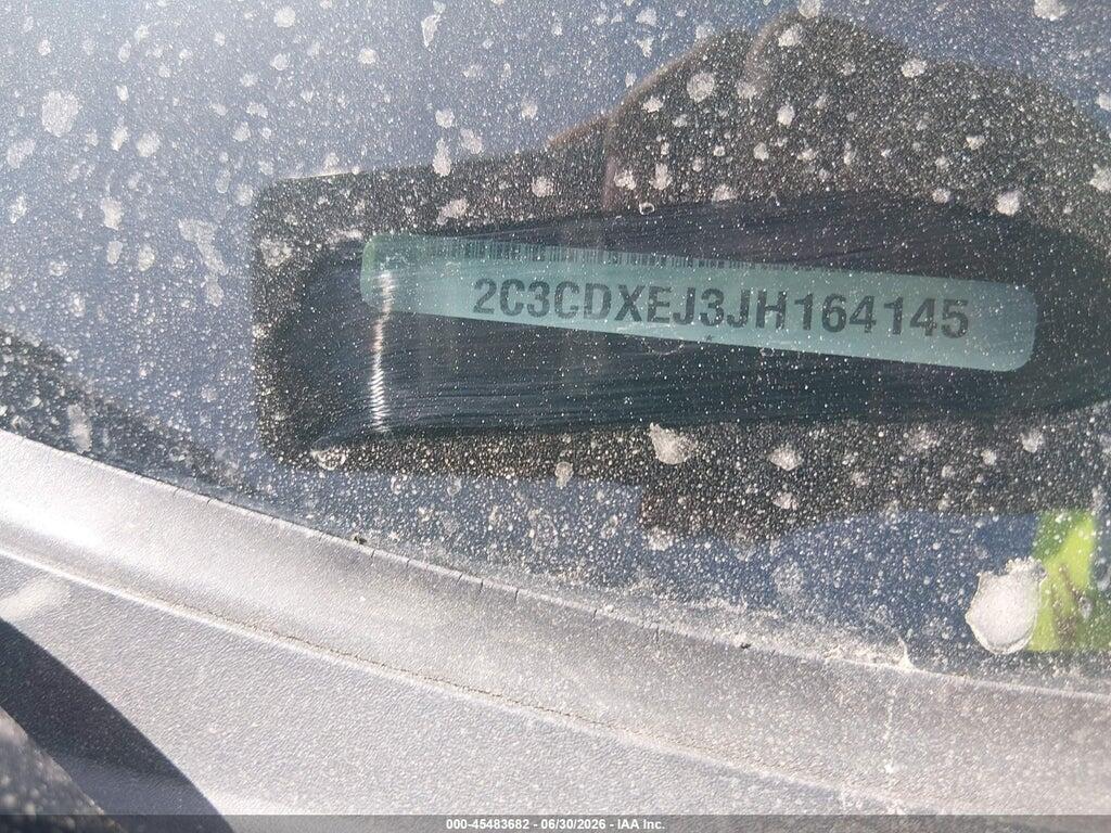 2C3CDXEJ3JH164145 2018 DODGE CHARGER photo no. 9