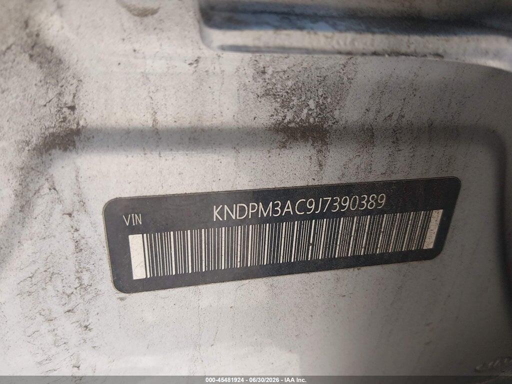 KNDPM3AC9J7390389 2018 KIA SPORTAGE photo no. 9