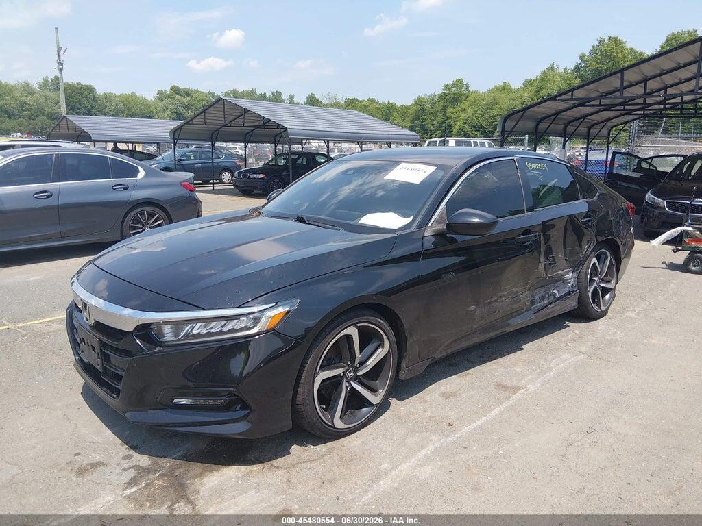 1HGCV1F36KA177253 2019 HONDA ACCORD photo no. 2