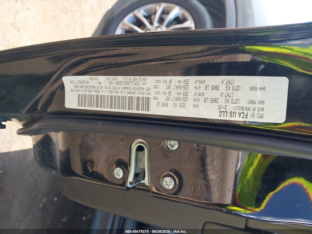 1C4PJLLB3KD132644 2019 JEEP CHEROKEE photo no. 9