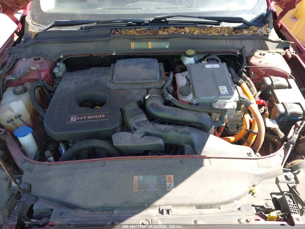 3FA6P0LU4KR257126 2019 FORD FUSION HYBRID photo no. 10