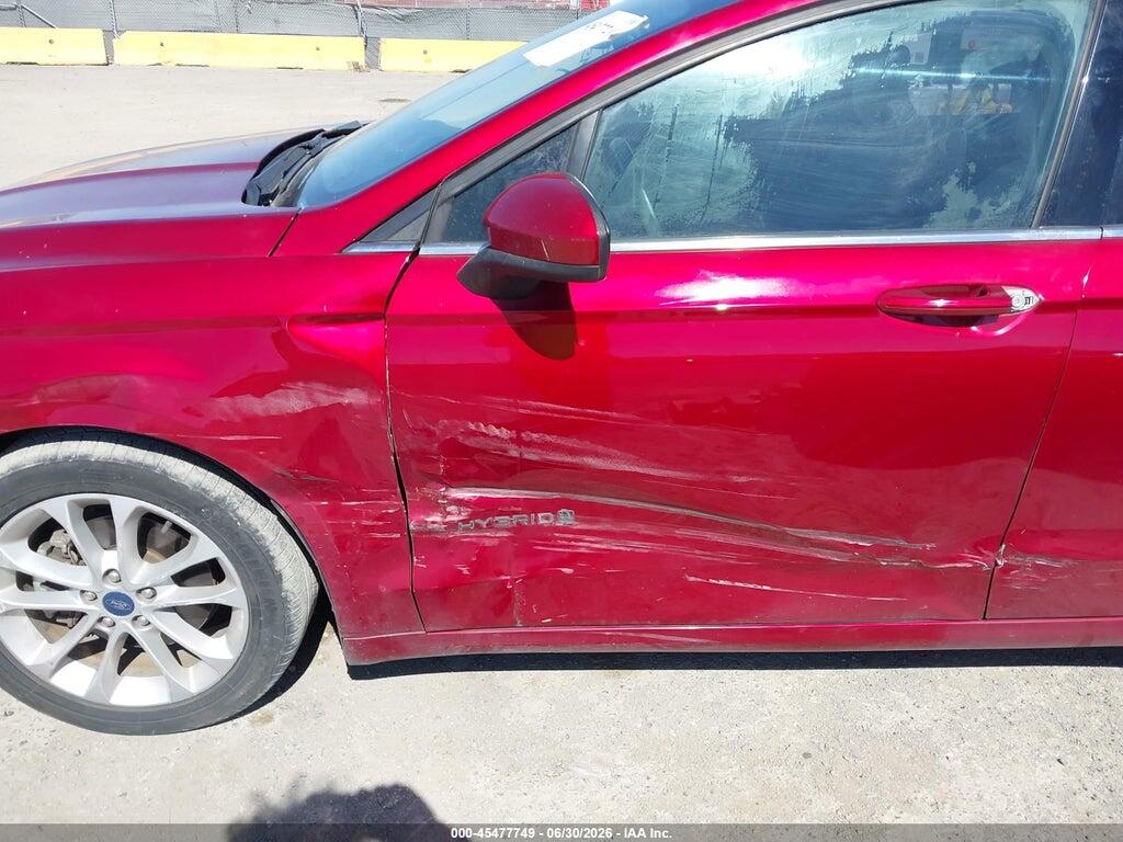3FA6P0LU4KR257126 2019 FORD FUSION HYBRID photo no. 6