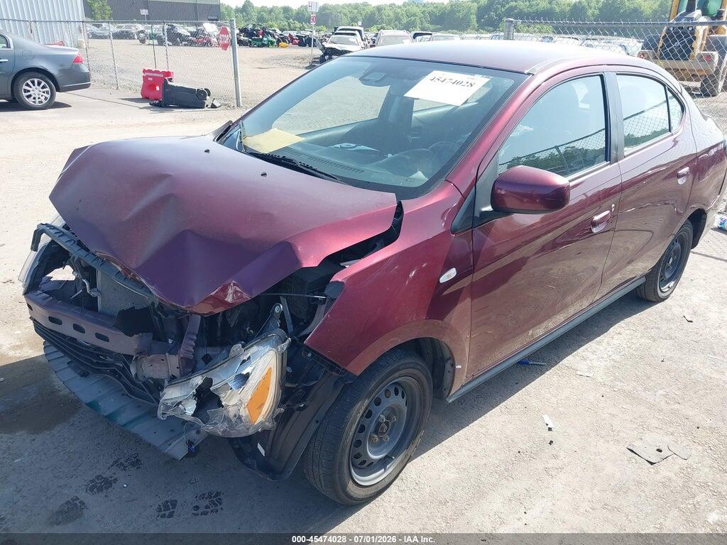 ML32FUFJ6NHF03643 2022 MITSUBISHI MIRAGE G4 photo no. 2
