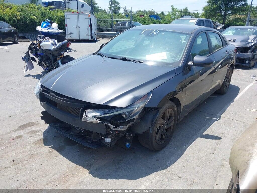 5NPLM4AG6MH011386 2021 HYUNDAI ELANTRA photo no. 2