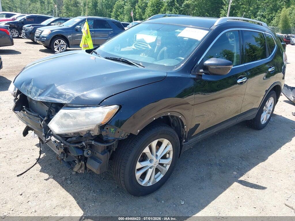 KNMAT2MV1GP623125 2016 NISSAN ROGUE photo no. 2
