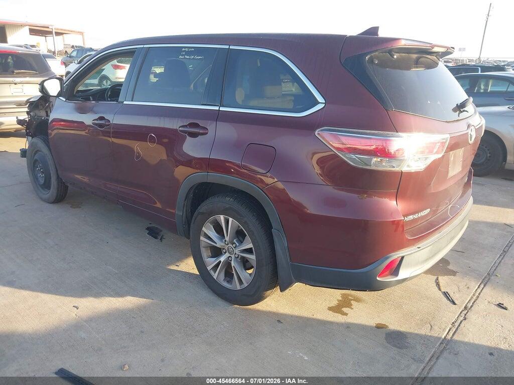 5TDBKRFH5GS241449 2016 TOYOTA HIGHLANDER photo no. 3