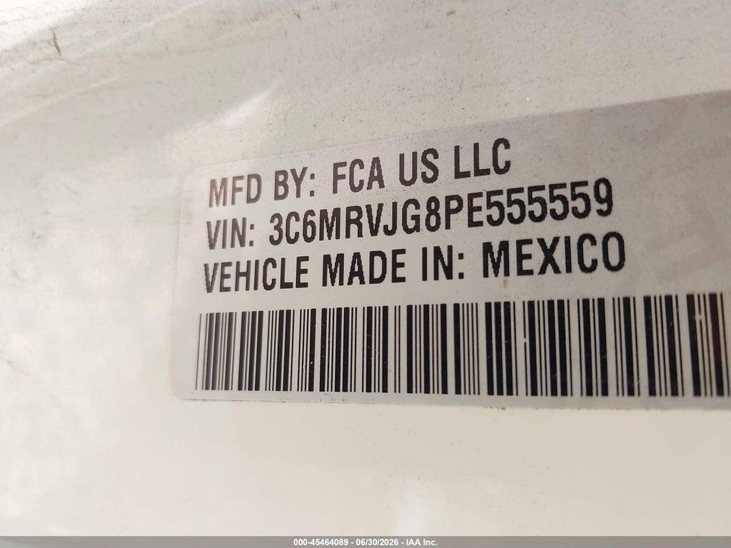 3C6MRVJG8PE555559 2023 RAM PROMASTER 3500 photo no. 9