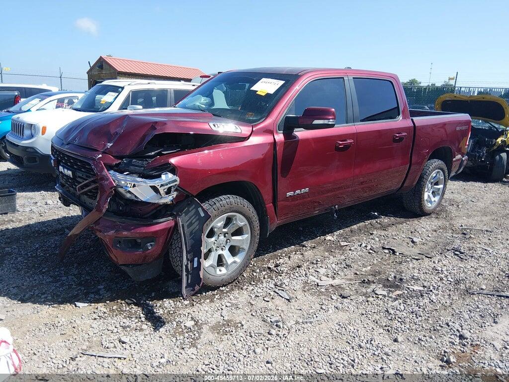 1C6SRFFT8NN223472 2022 RAM 1500 photo no. 2