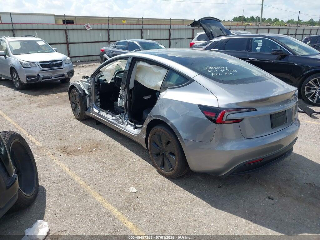5YJ3E1EA1SF979120 2025 TESLA MODEL 3 photo no. 3
