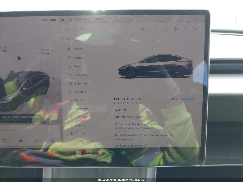 5YJ3E1EA1SF979120 2025 TESLA MODEL 3 photo no. 7