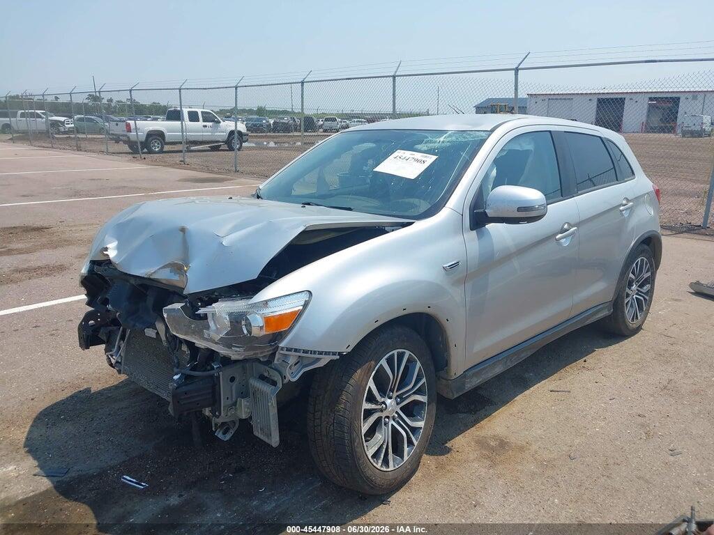 JA4AR3AU4KU009156 2019 MITSUBISHI OUTLANDER SPORT photo no. 2