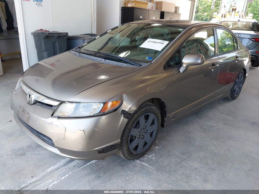 1HGFA16596L053286 2006 HONDA CIVIC photo no. 2