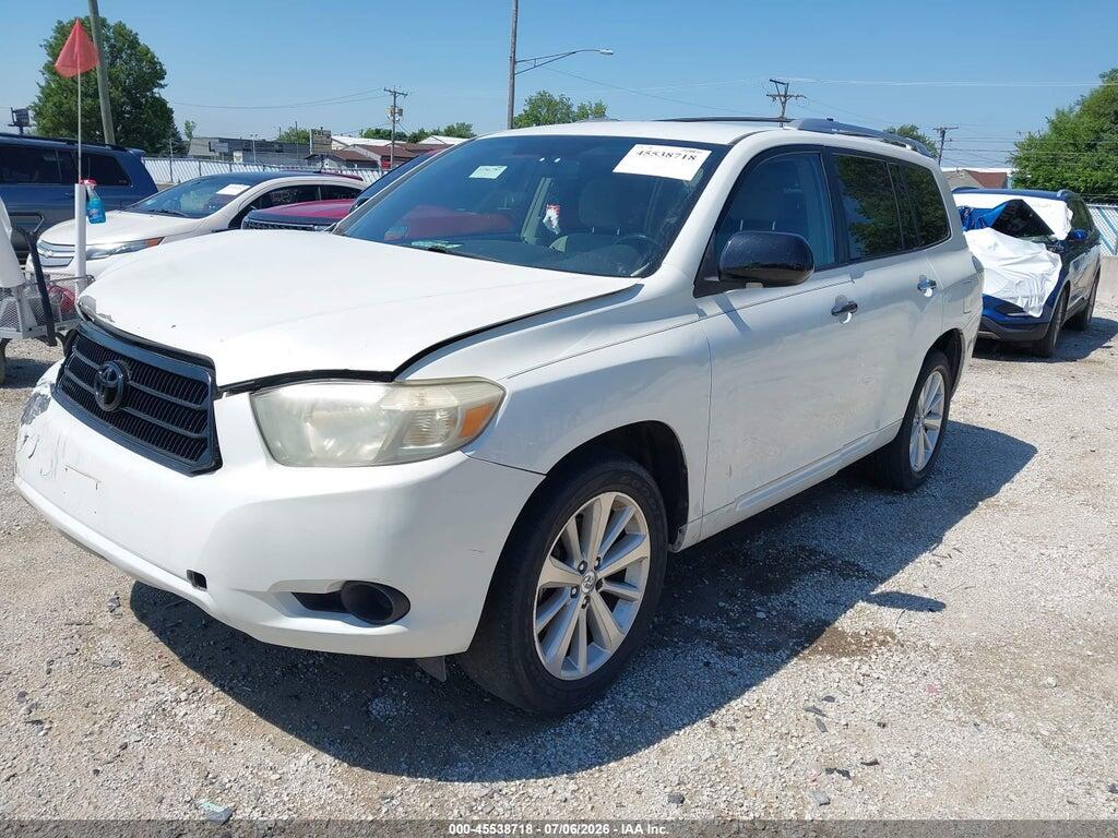 JTEEW41A282000869 2008 TOYOTA HIGHLANDER HYBRID photo no. 2