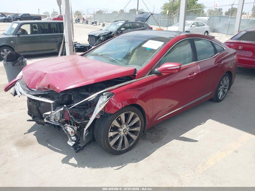 KMHFH4JG1CA177091 2012 HYUNDAI AZERA photo no. 2