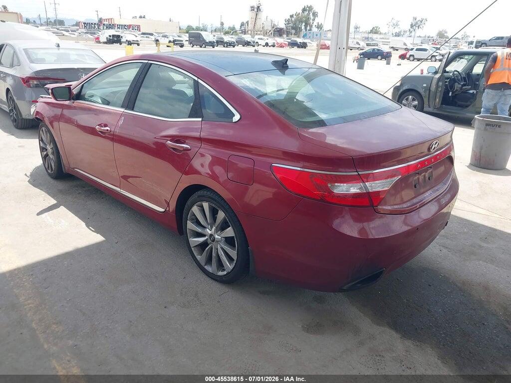 KMHFH4JG1CA177091 2012 HYUNDAI AZERA photo no. 3