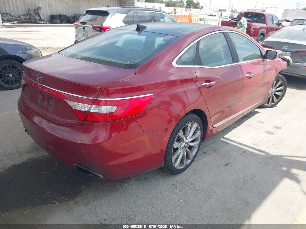 KMHFH4JG1CA177091 2012 HYUNDAI AZERA photo no. 4