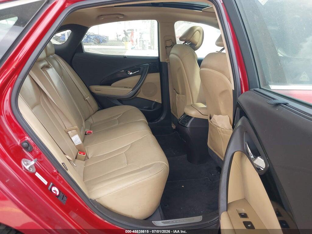 KMHFH4JG1CA177091 2012 HYUNDAI AZERA photo no. 8