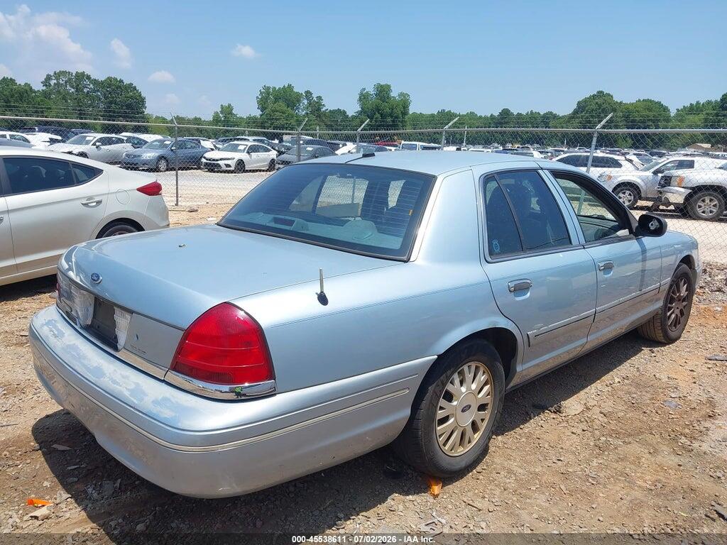 2FAFP74W95X152807 2005 FORD CROWN VICTORIA photo no. 4
