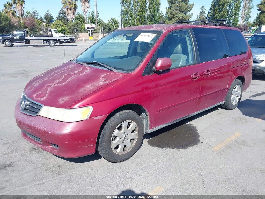 5FNRL18902B049985 2002 HONDA ODYSSEY photo no. 2