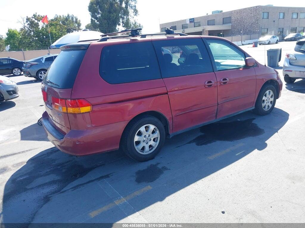 5FNRL18902B049985 2002 HONDA ODYSSEY photo no. 4