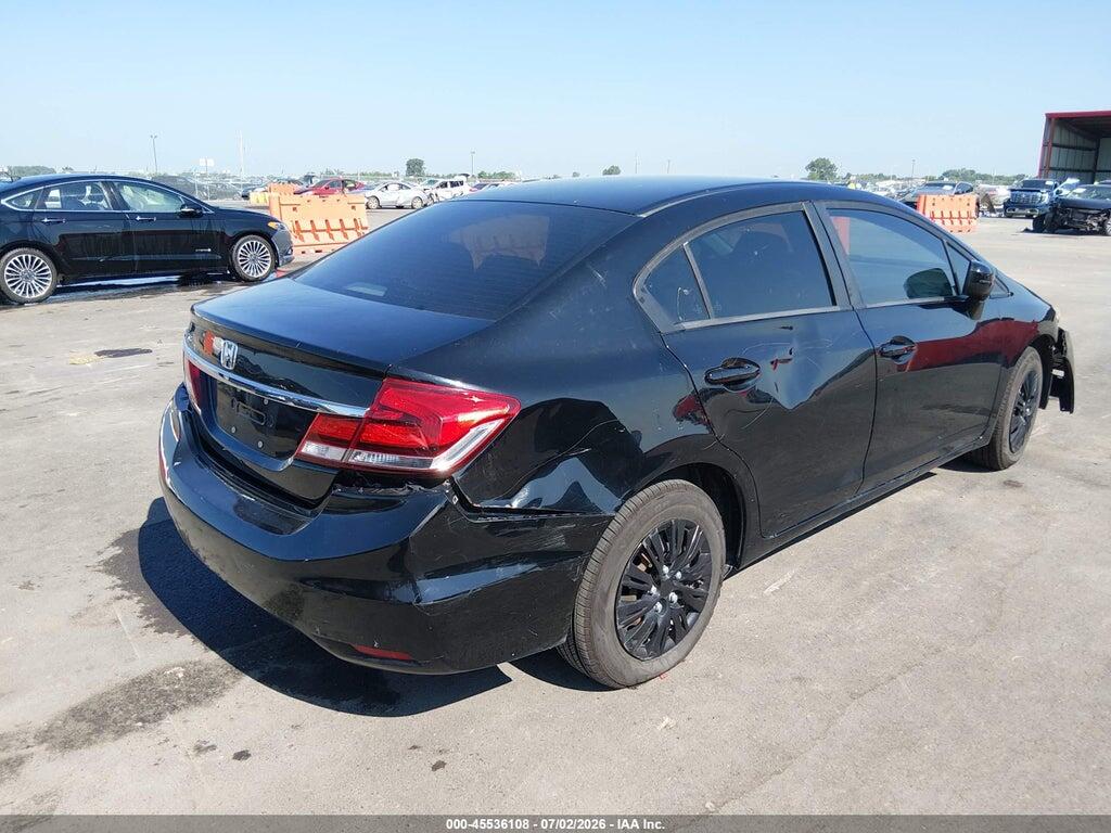 19XFB2F54EE086446 2014 HONDA CIVIC photo no. 4