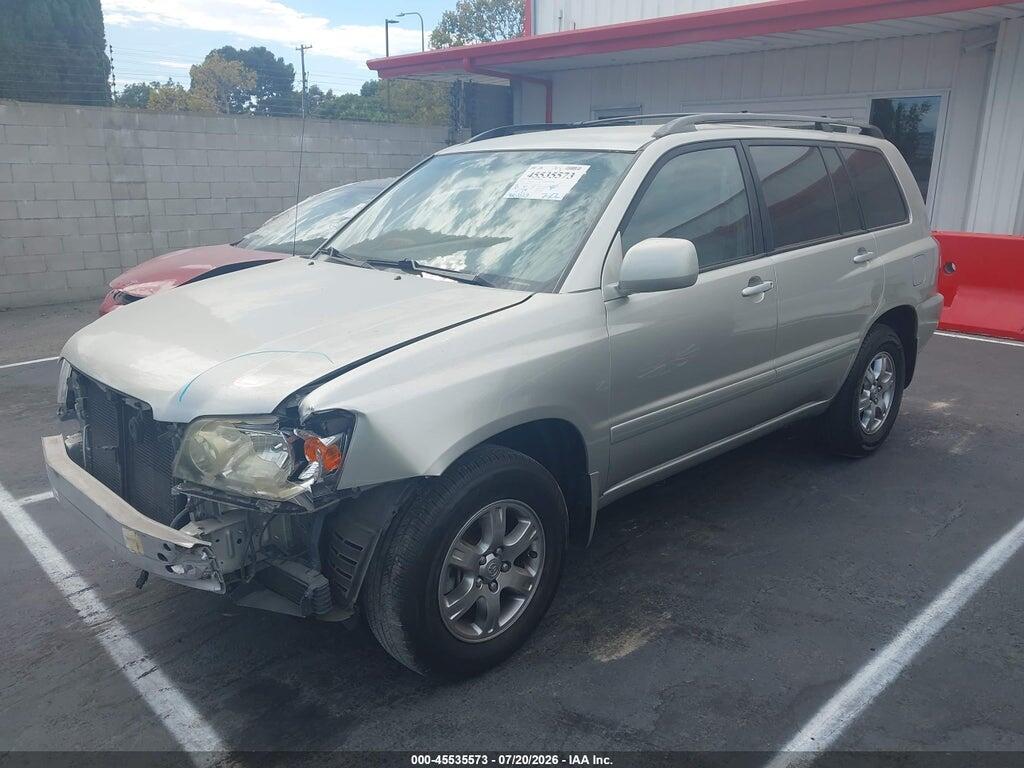 JTEGP21A460114634 2006 TOYOTA HIGHLANDER photo no. 2