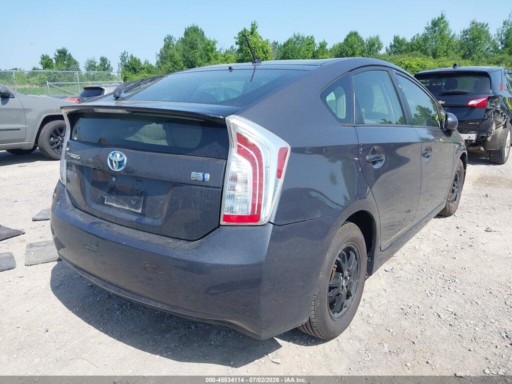 JTDKN3DU1D1615214 2013 TOYOTA PRIUS photo no. 4