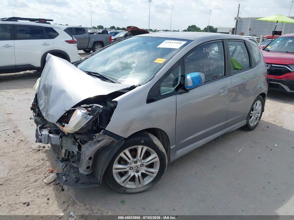 JHMGE88689S003445 2009 HONDA FIT photo no. 2