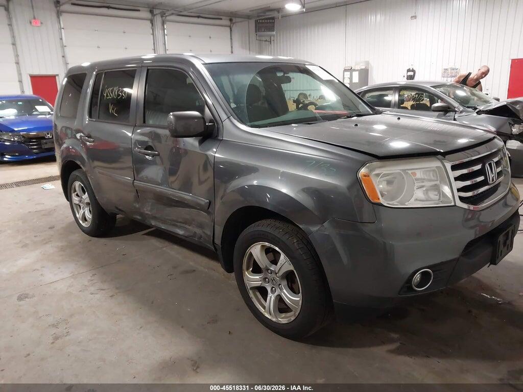 5FNYF4H48CB009129 2012 HONDA PILOT photo no. 1