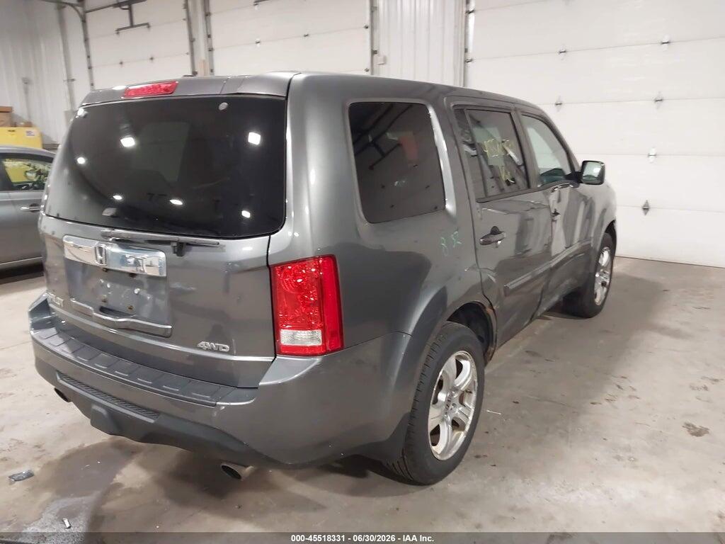 5FNYF4H48CB009129 2012 HONDA PILOT photo no. 4