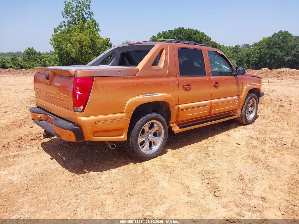 3GNEK12T44G220117 2004 CHEVROLET AVALANCHE 1500 photo no. 4