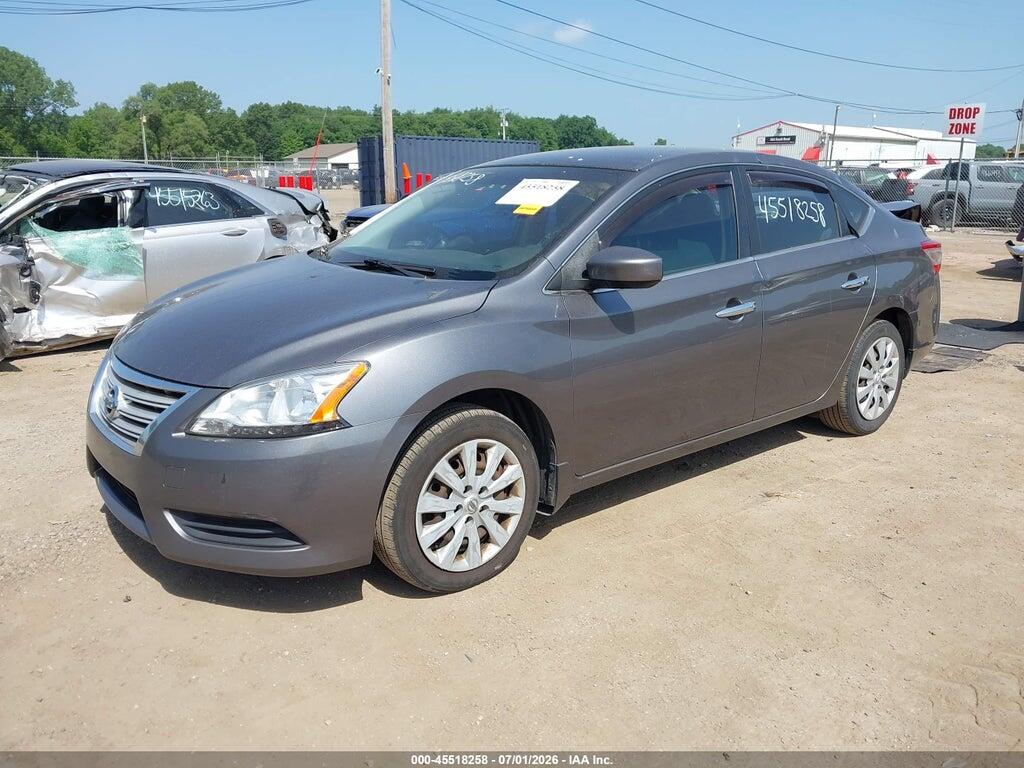 3N1AB7AP4FY376396 2015 NISSAN SENTRA photo no. 2