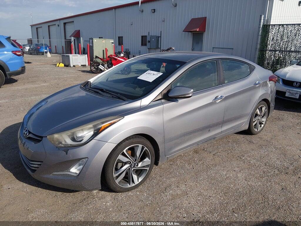 KMHDH4AE2FU364879 2015 HYUNDAI ELANTRA photo no. 2