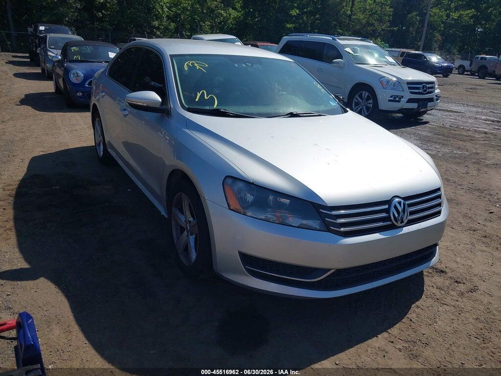 1VWBP7A32CC074400 2012 VOLKSWAGEN PASSAT photo no. 1