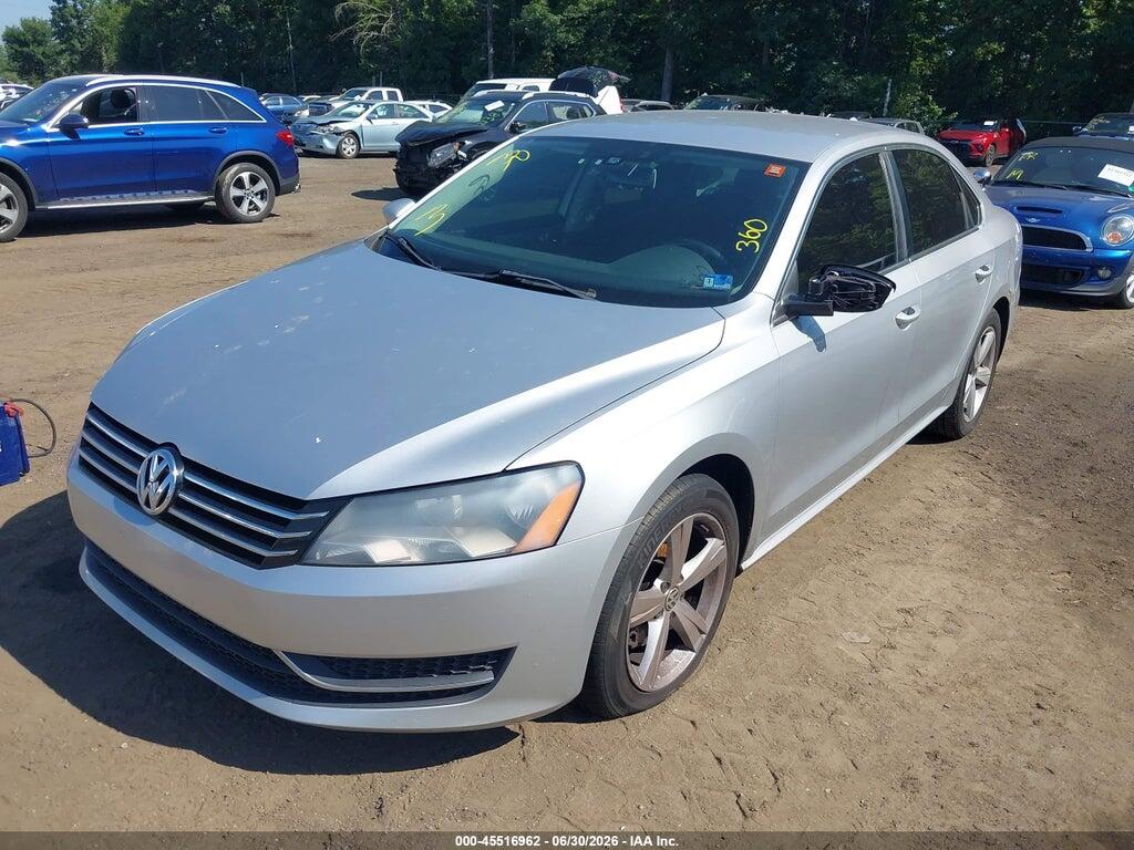 1VWBP7A32CC074400 2012 VOLKSWAGEN PASSAT photo no. 2
