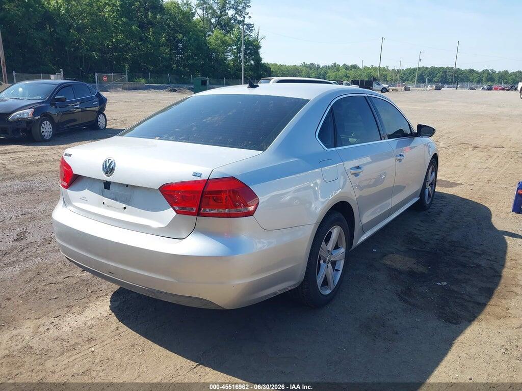 1VWBP7A32CC074400 2012 VOLKSWAGEN PASSAT photo no. 4