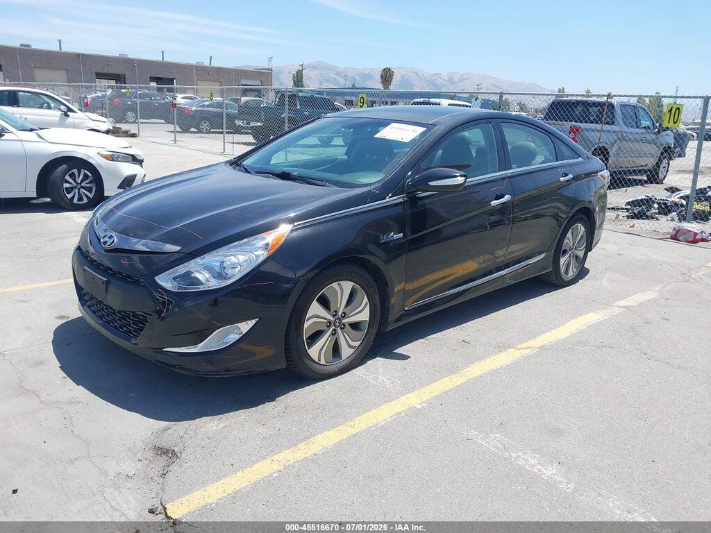 KMHEC4A42EA107490 2014 HYUNDAI SONATA HYBRID photo no. 2