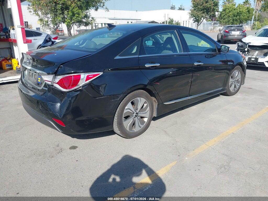 KMHEC4A42EA107490 2014 HYUNDAI SONATA HYBRID photo no. 4